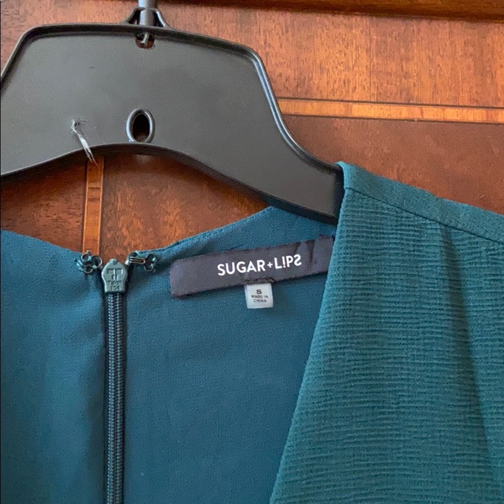 One piece Hunter Green wife leg pants - Picture 2 of 3